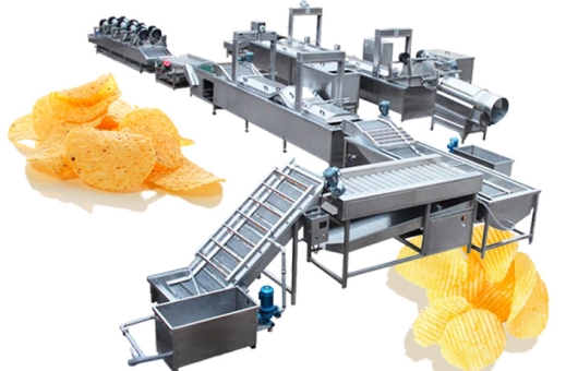Dây chuyền sản xuất snack khoai tây